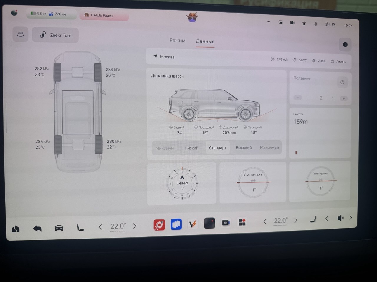 Русификация Zeekr 9X